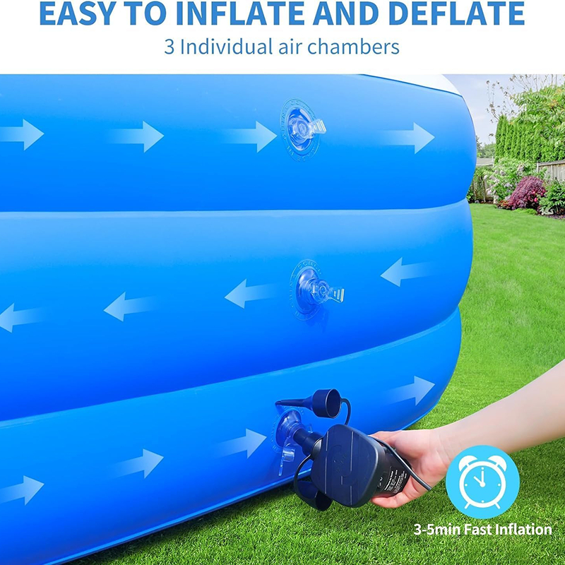 Large inflatable swimming pool Family Outdoor Swimming Pool Durable Portable - Image 8