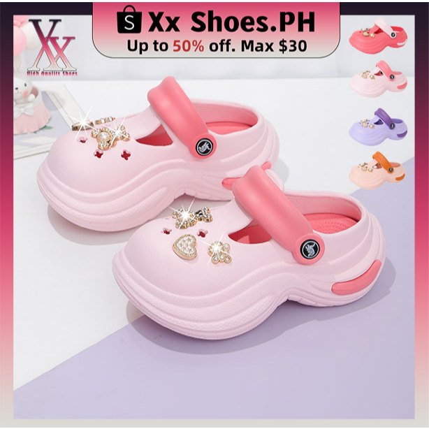 New Cute Sandals for Girls Non-slip Rubber Flat Summer Outdoor Beach Walking Shoes for Kids#6175-1