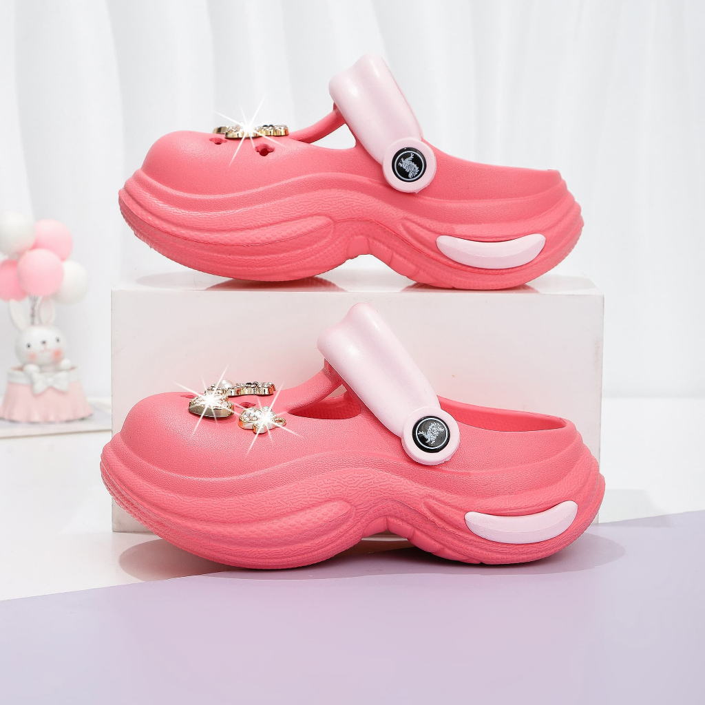 New Cute Sandals for Girls Non-slip Rubber Flat Summer Outdoor Beach Walking Shoes for Kids#6175-1 - Image 5