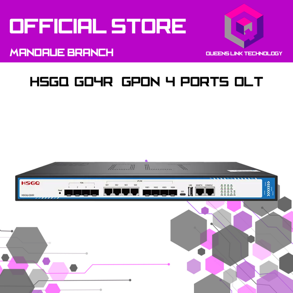 HSGQ-G04R GPON 4 PORTS OLT (Unit Only or w/ Module) - Image 3