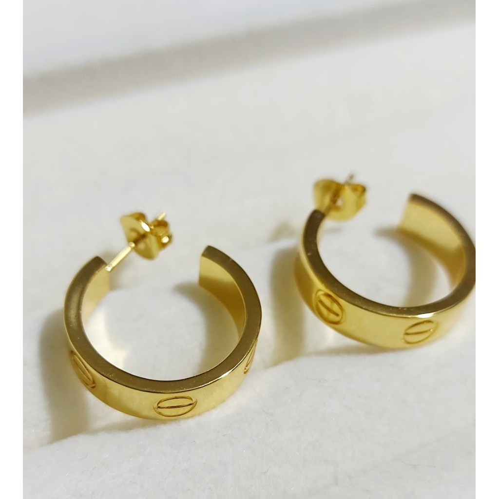 Classic Loop Stud Earrings product photo 1