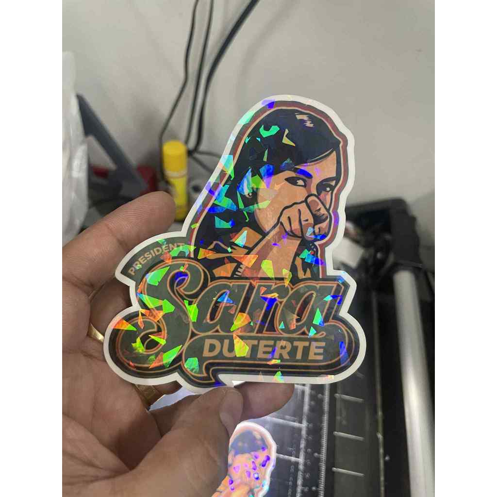 SARAH DU30 sticker  BUY 1 TAKE 1  of PREMIUM  STICKER (waterproof scratch proof non faded) — view 2