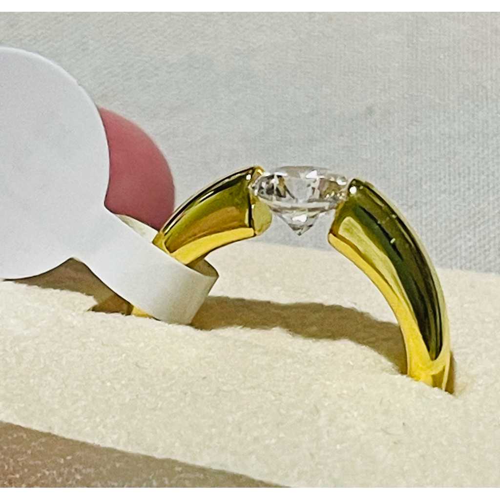 classic soitaire ring size6 product photo 2