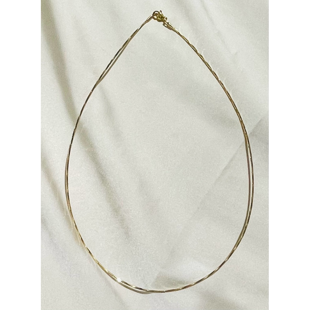 Omega Chain Necklace | Premium Gold Setting product photo 1