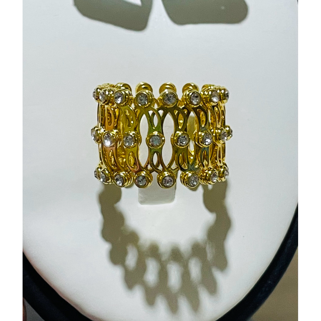 Convertible Power Ring & Bangle | Yellow Gold Settings with Diamond Accents product photo 1