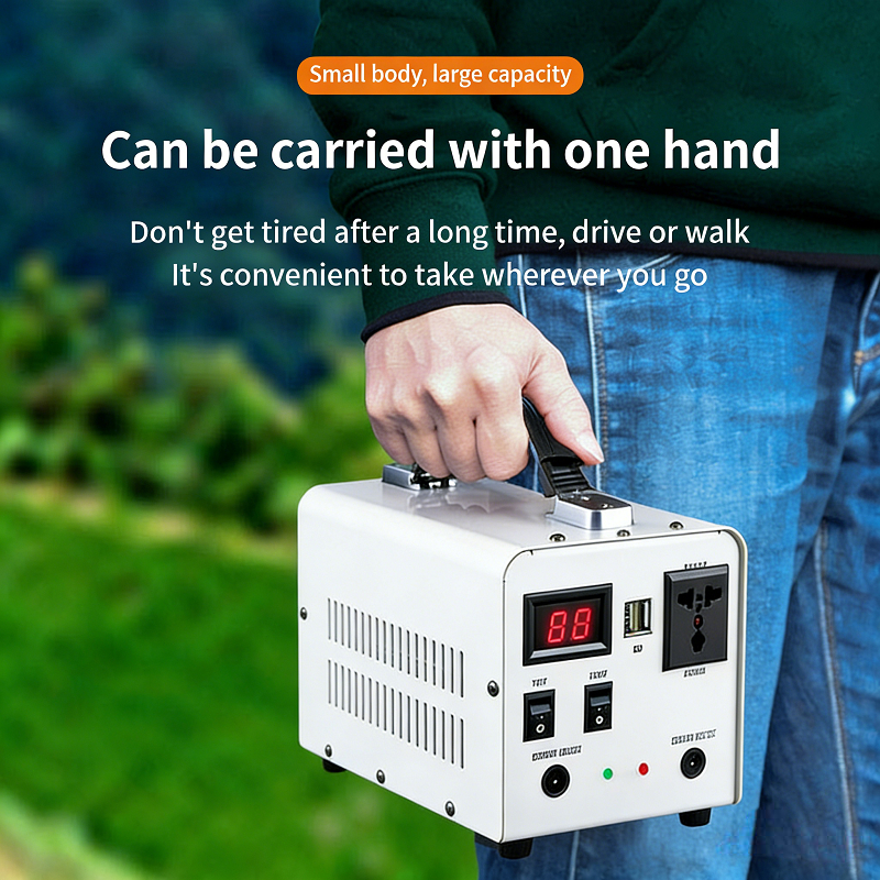 IMUTO Portable Power Station 200W Power Station With Solar Panel 110000mAh Ecoflow Power Station — view 2