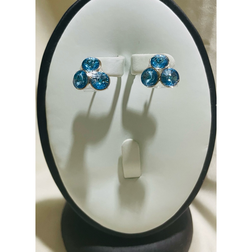 Gemstone-Inspired Stud Earrings | Champagne Setting product photo 1