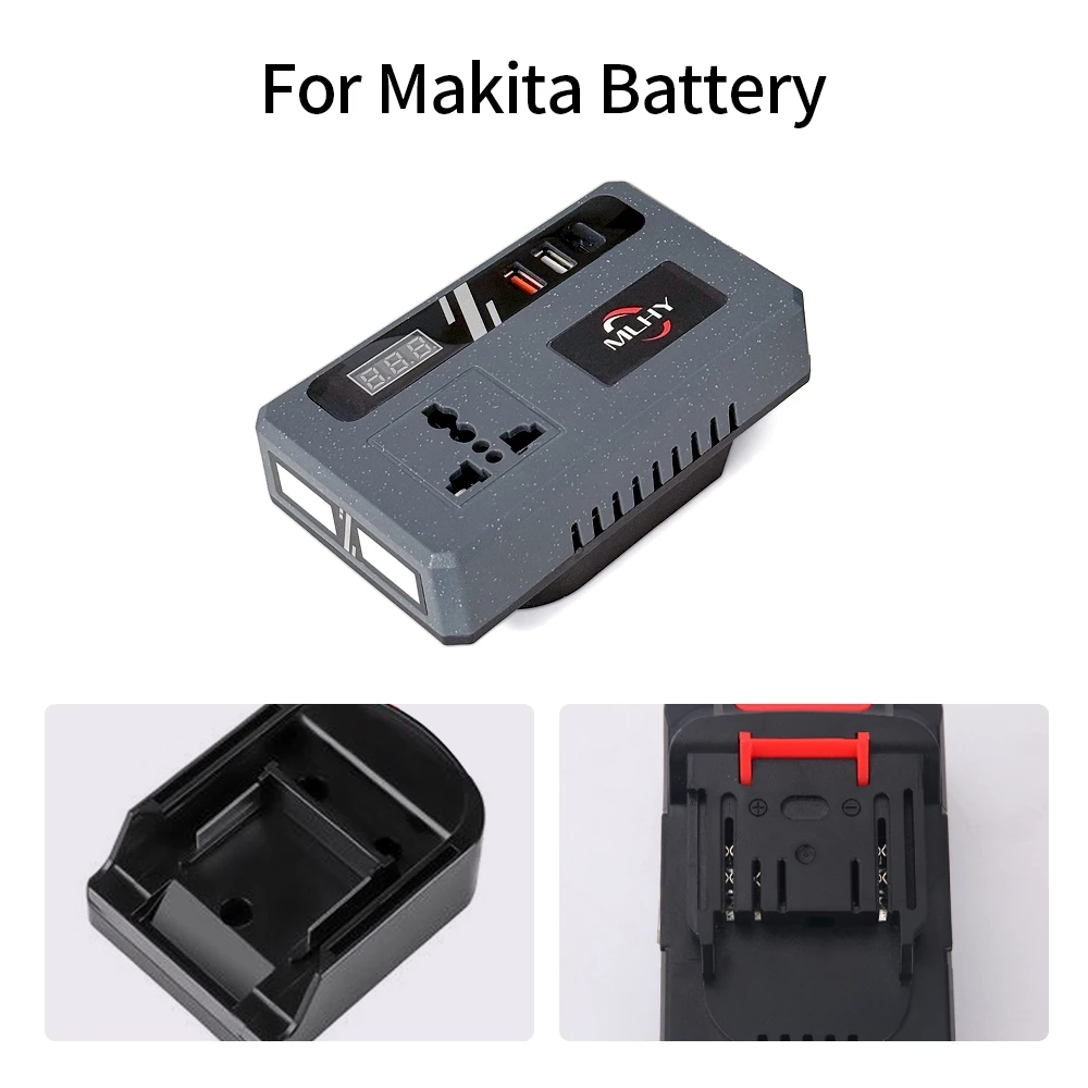21V Portable Mini Intelligent Inverter Power Converter Power Station Generator — view 2