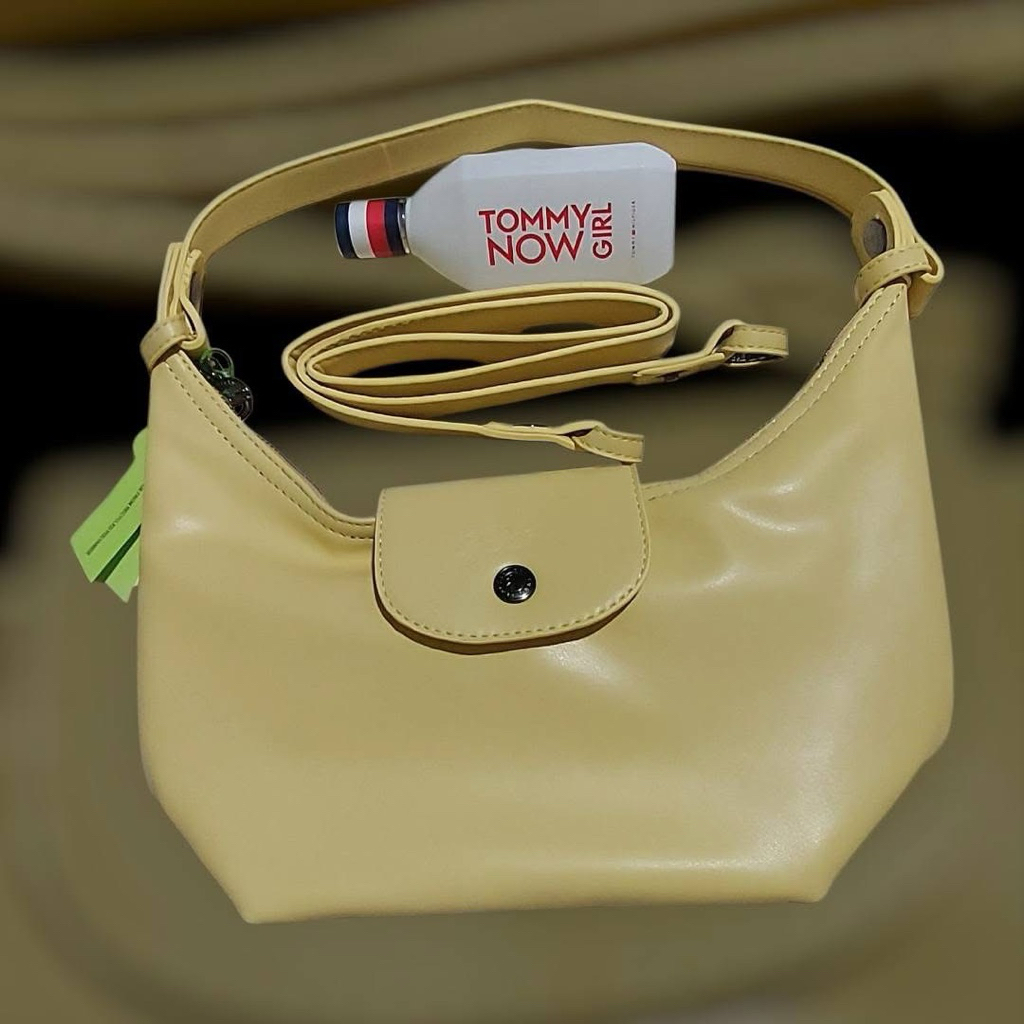 3-way inspired bag in yellow/navyblue color product photo 2