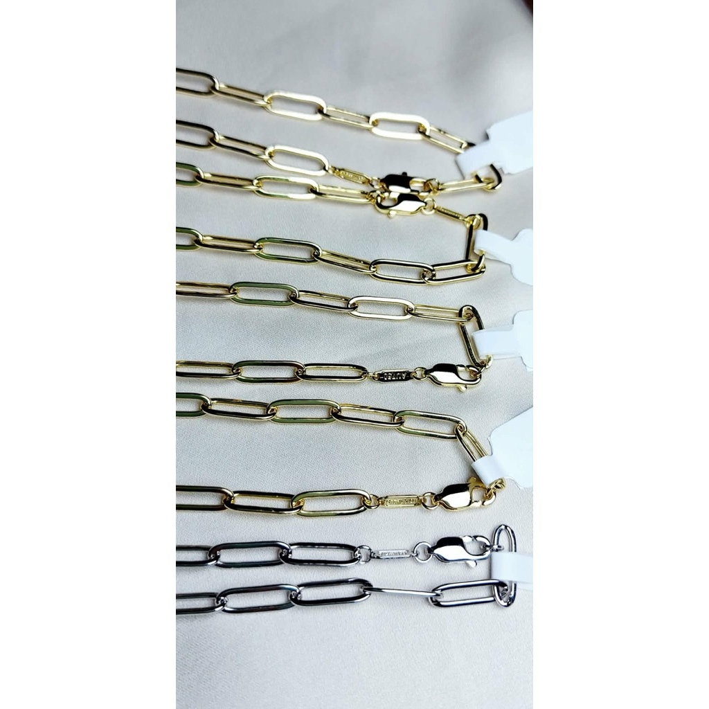 Tiff Paperclip necklace product photo 3