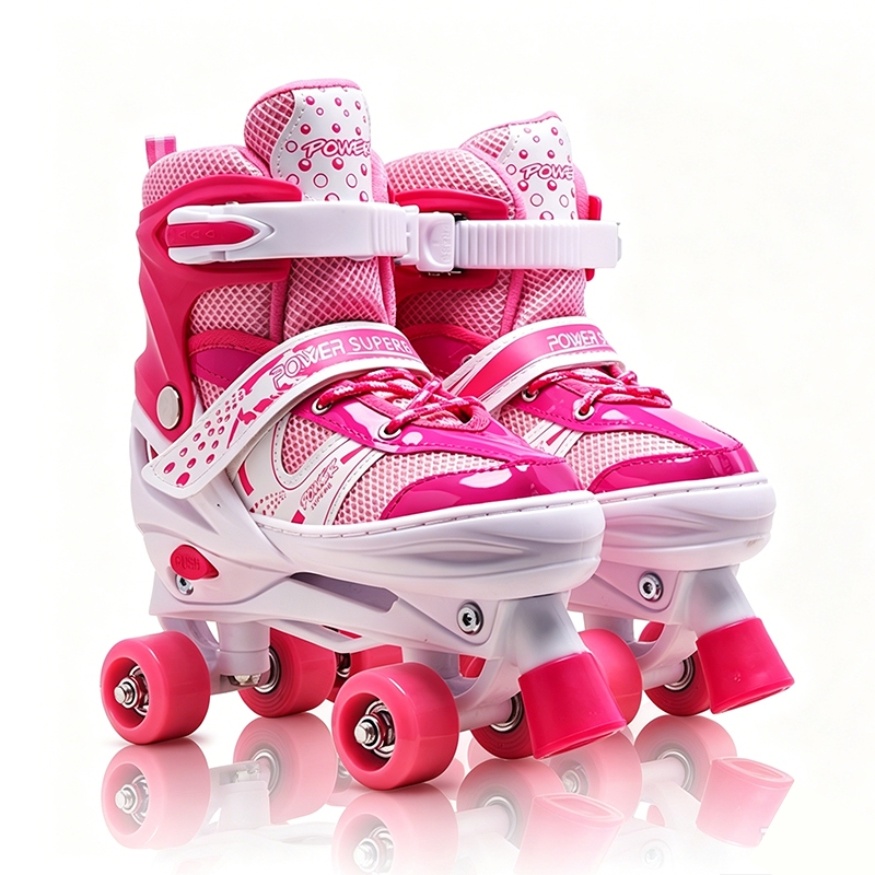 Oasia Roller Skate Shoes For Kids Adjustable Skate Shoes Roller Skate With Flash Wheel For Beginner — view 7