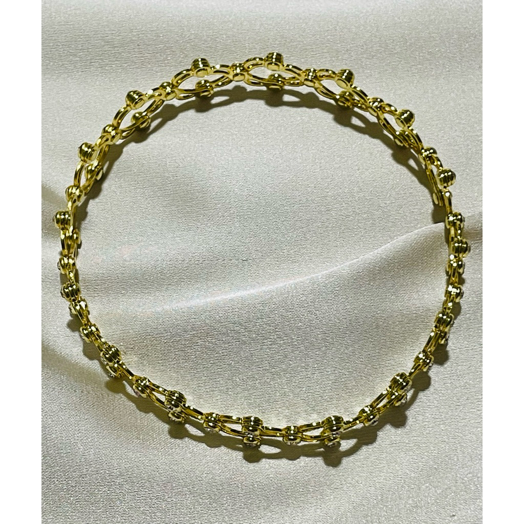 Convertible Power Ring & Bangle | Yellow Gold Settings with Diamond Accents product photo 5