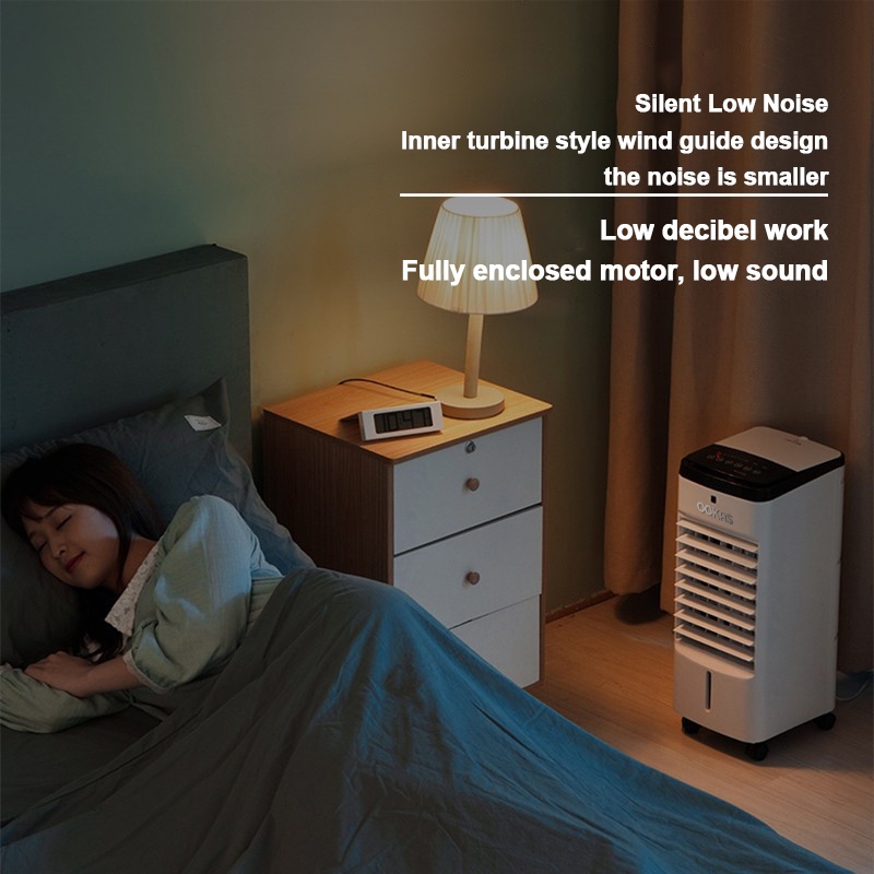 OOKAS Strong Air Cooler Fan Mini Inverter Aircon Portable Air Conditioner Energy Saving Cooling Fan — view 7