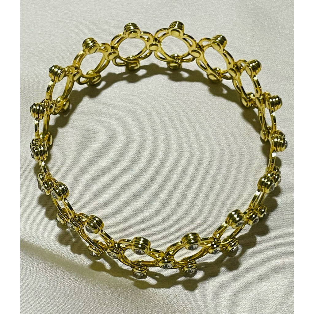 Convertible Power Ring & Bangle | Yellow Gold Settings with Diamond Accents product photo 3