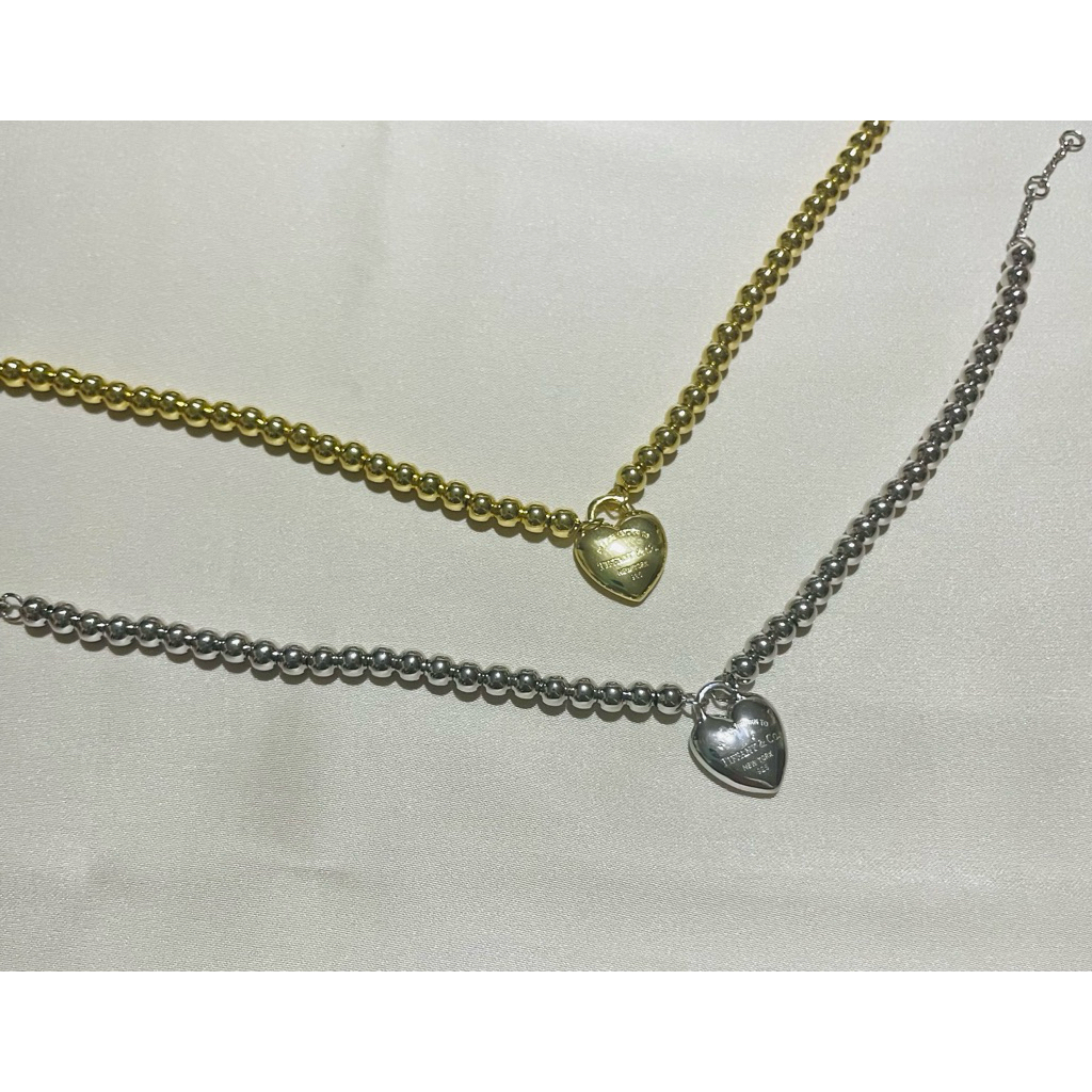 tif@-Inspired Bubble Bracelet | Yellow Gold & Platinum Settings upto 19cm product photo 5