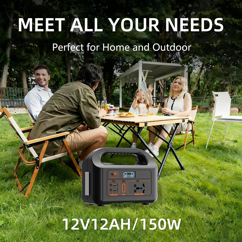 IMUTO Premium Solar Power Station 96000mAh Portable Power Station Emergency Backup Solar Generator — view 6