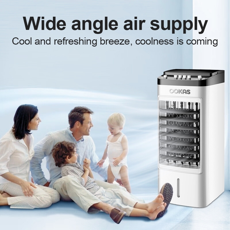 OOKAS Strong Air Cooler Fan Mini Inverter Aircon Portable Air Conditioner Energy Saving Cooling Fan — view 6