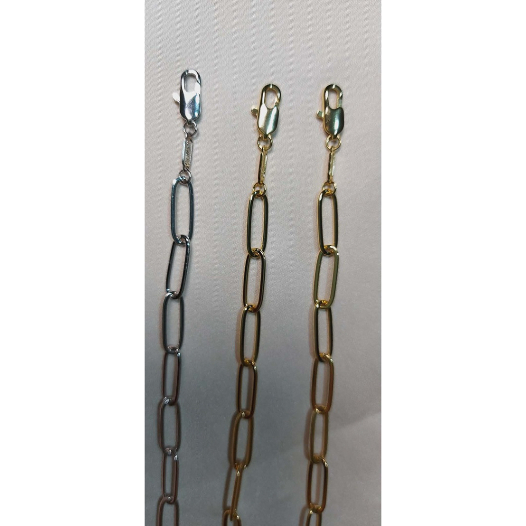 Tiff Paperclip bracelet 18cm and 19cm