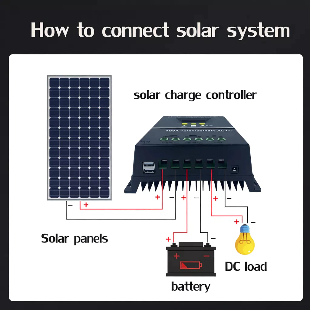 MPPT Solar Charge Controller 30A-100A, 12V-48V with LCD, Auto Battery Charger — view 2