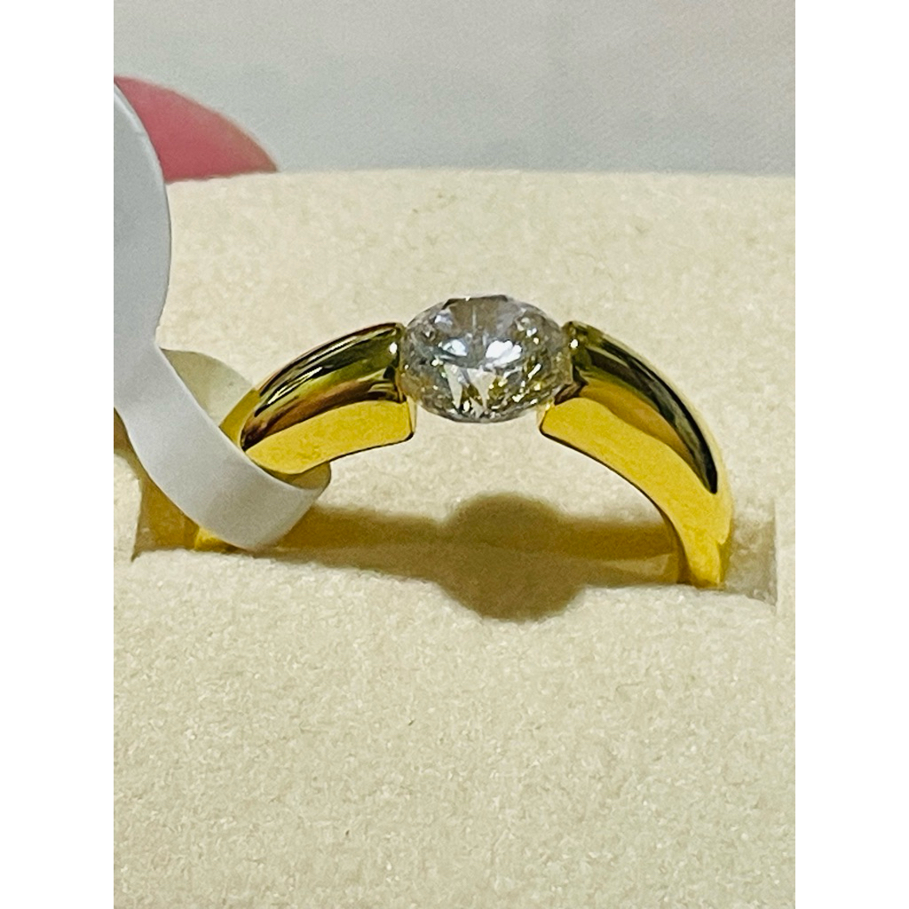 classic soitaire ring size6 product photo 4