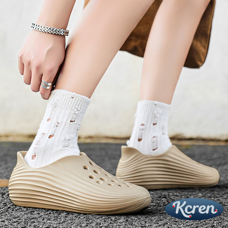 Free SocksKcren EVA Clogs for Men Soft Lightweight Non-slip Slippers COD 24Fast Ship - Image 3