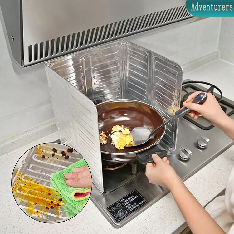 Adventurers Oil Baffle Deflectors Gas Stove Cooking Plate Screens ...