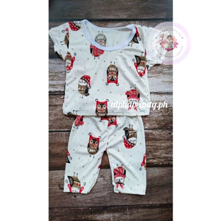 Pajama Terno for Baby I Printed Pajama for Baby #6