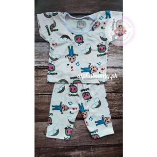 Pajama Terno for Baby I Printed Pajama for Baby #4