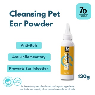 70 Present Cleansing Pets Ear Powder For Dog and Cat Ear Powder Pets Ear Cleaner Hair Removal Powder