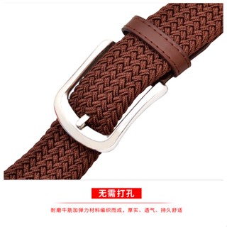 Stretchy Canvas Belt Are The Favorite Of Fat Men And Women #5
