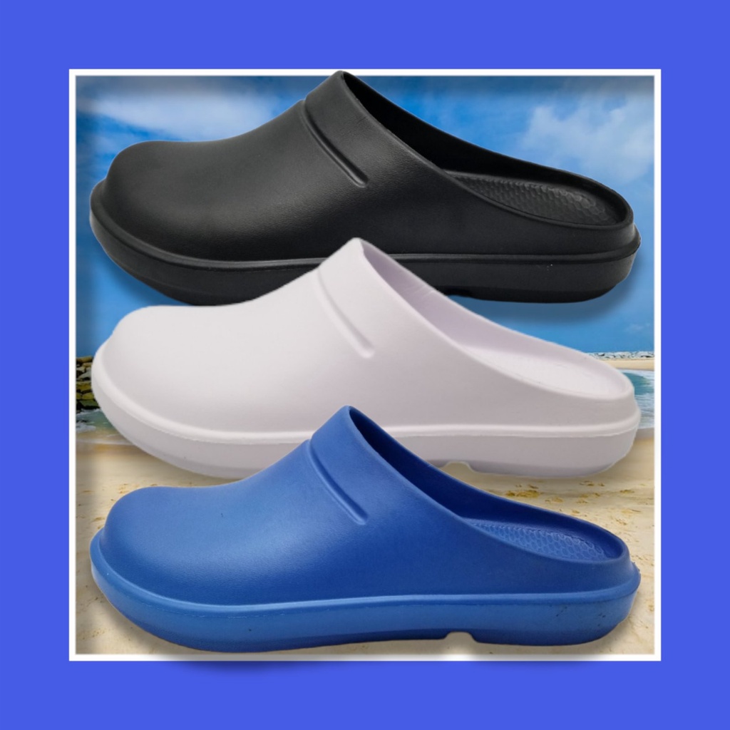 Duralite Kyle Men's Lightweight Rubber HalfShoes (Hospital Shoes