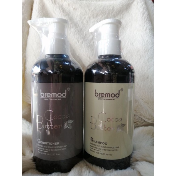 BREMOD PERFORMANCE WITH COCOA BUTTER SHAMPOO AND CONDITIONER 400ML ...