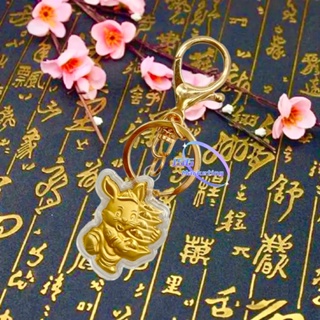 JSG 2023 Wealth Metal Rabbit Lucky Coin Gold Foil New Year Gift Free Lucky Bag perfect for gift #8