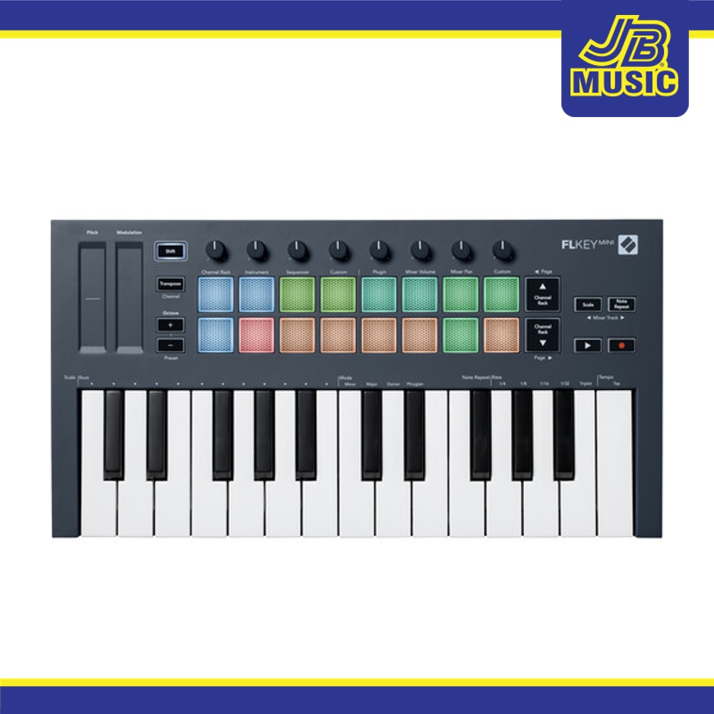 Novation FLkey Mini USB MIDI Keyboard Controller for FL Studio (25