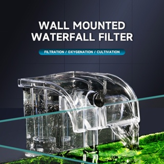 Filter For Aquarium Top Filter Hanging Filter Wall Filter Oxygen Setup Machine Waterfall Filtering #1