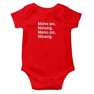 sfasf monthly milestone for baby girl sfasf ANIYA CLOTHING Mano Po Ninong Ninang Baby Onesie Unisex #7