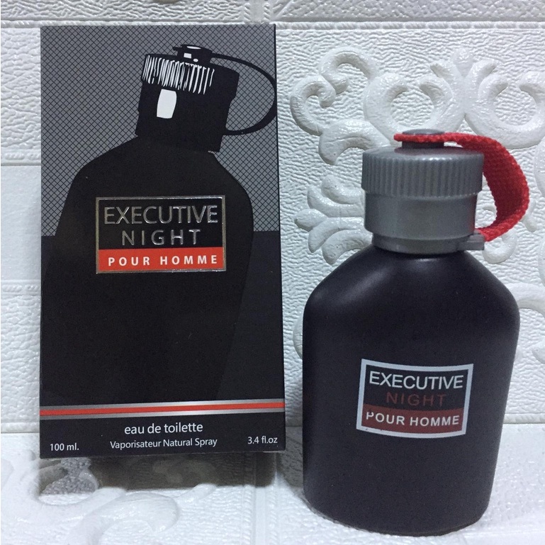 Executive Night Pour homme eau de toilette for men 100ml Shopee