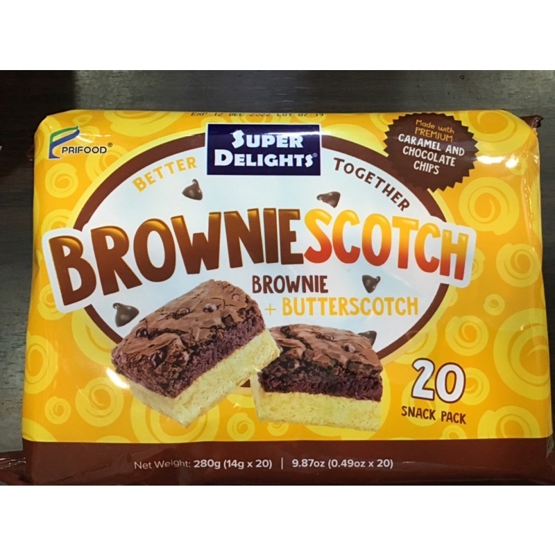 SD Brownies bites/BrownieScotch (20pack) Shopee Philippines