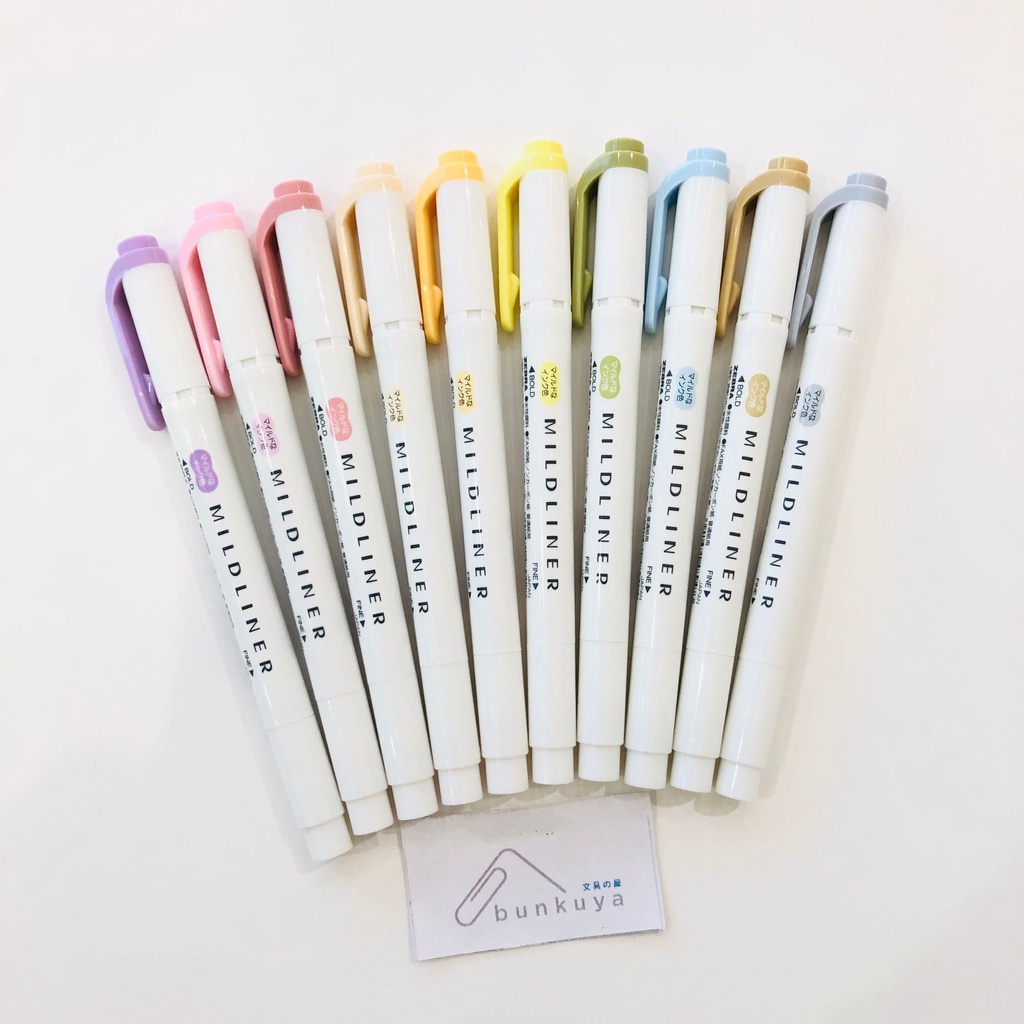 Zebra Mildliner Dual Tip Highlighter Part 3 Shopee Philippines