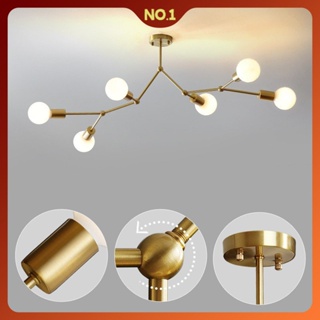 Magic bean molecular lamp American style chandelier ceiling lamp（with free original Tricolor bulb) #1