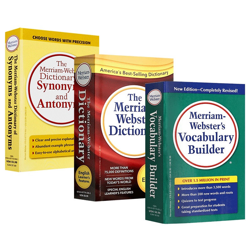 Merriam ster's Vocabular Builder Dictionary of Synonyms and Antonyms