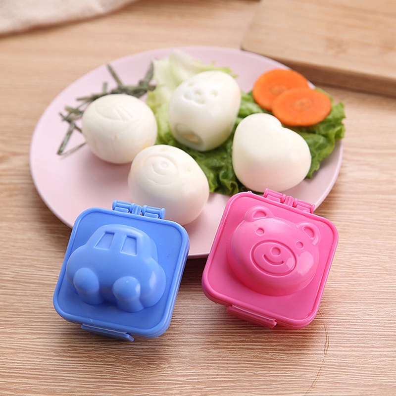 random color]Boiled Egg Mold Cute Cartoon 3D Egg Ring Mould Bento Maker  Cutter Decorating Egg Tool Kitchen Accessories For Kitchen | Shopee  Philippines