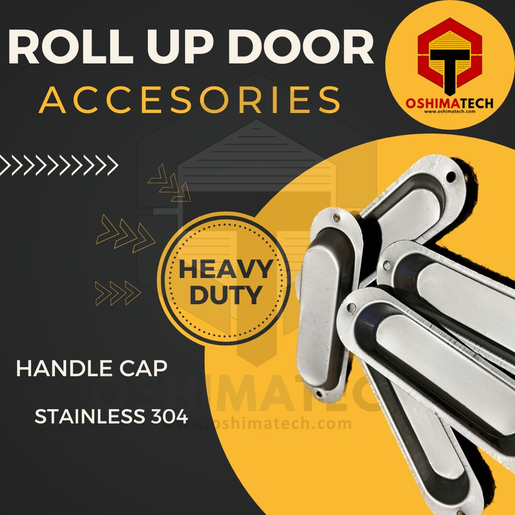 Oshimatech Roll Up Door Handle Cap Stainless (5pcs) Shopee Philippines