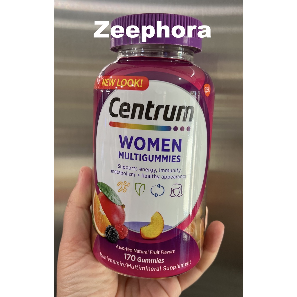 Centrum Women Multivitamins 170 Gummies EXP March 2023 Shopee Philippines