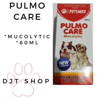 PULMO CARE MUCOLYTIC BY PETSMED FOR COUGH OF DOG AND CATS #1