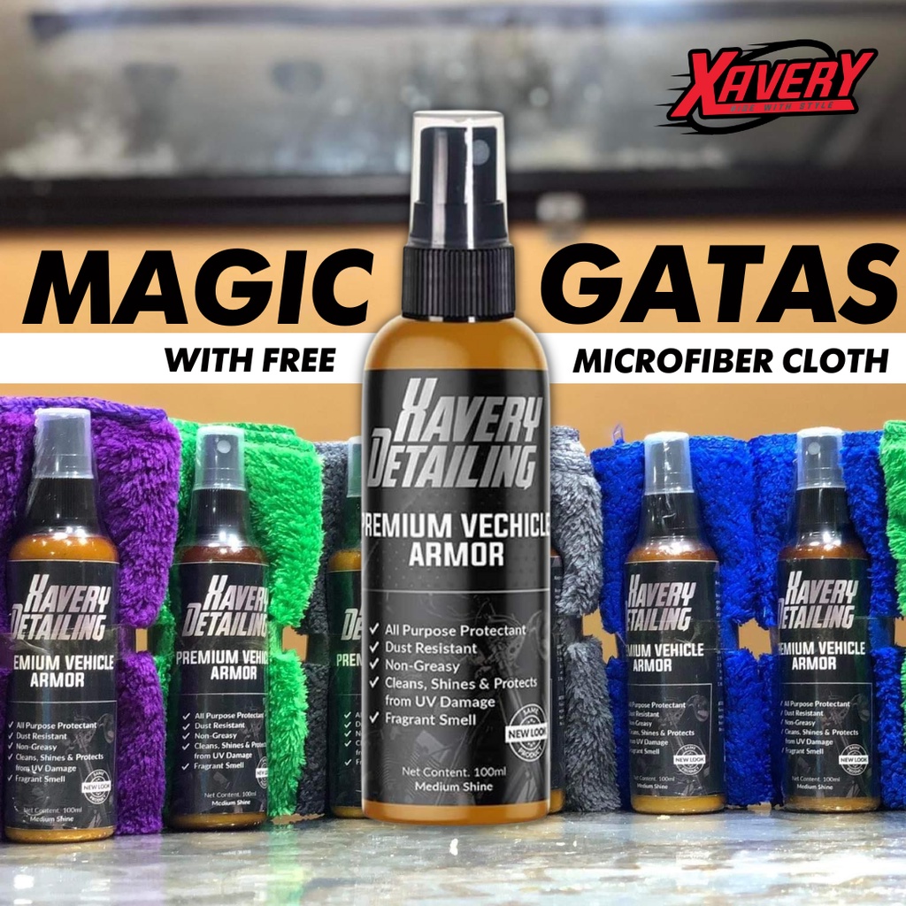 XAVERY MAGIC GATAS w/FREE Microfiber Cloth (Premium Vehicle Armor