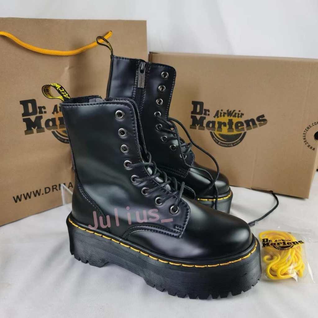 Dr Martens Boots Women Platform Boots For Women Men s Boots Leather Couple Models Large size