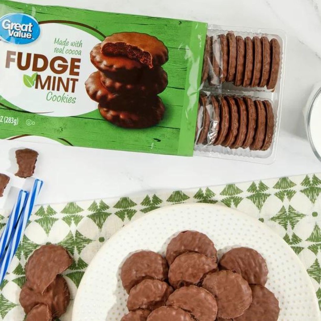 Great Value Fudge Mint Cookies 10 Oz Shopee Philippines 6573