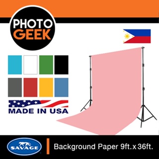 [Photo Geek] Savage Seamless Background Paper 9ft x 36ft