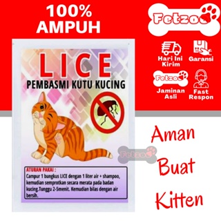 Lice Cat LICE Medicine For Animal Flea Repellent With Fast Effective Safe Economic Packaging For Kitten FETZOO
